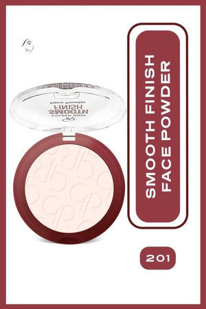 GOLDEN ROSE Smooth Finish Face Powder wygładzający puder do twarzy 201 12g