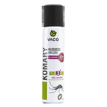 VACO spray na komary kleszcze i meszki dla rodziny 100ml