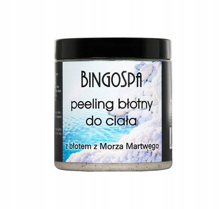 BINGOSPA peeling do ciała błotny z Błotem z Morza Martwego 250g