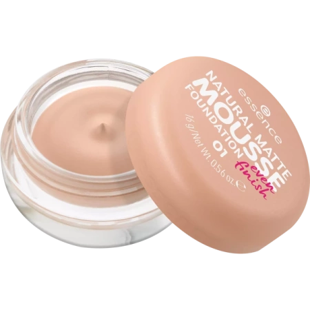 ESSENCE Natural Matte Mousse Foundation podkład do twarzy w musie 01 16g