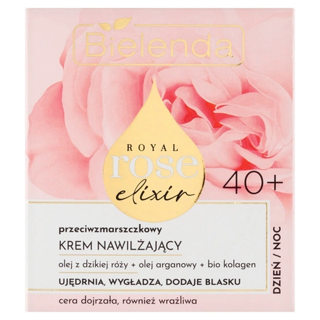 BIELENDA Royal Rose Elixir krem do twarzy nawilżający 40+ 50ml