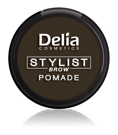 DELIA Stylist Brow pomada do brwi Ciemny Brąz 2,5g