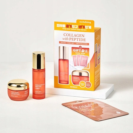 SKIN627 Collagen With Peptide zestaw kosmetyków przeciwstarzeniowy