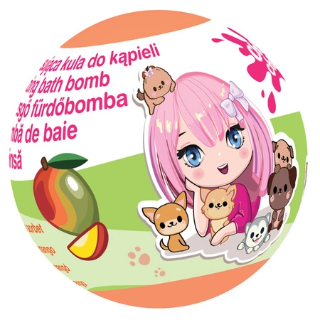 ESTETICA Chlapu Chlap Bubble Bath bąbelkowa kula do kąpieli 50g