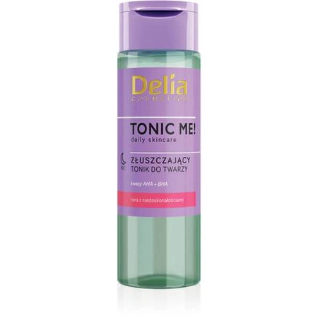 DELIA Tonic Me złuszczający tonik do twarzy 200ml 