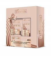BIELENDA Ujędrniające Peptydy zestaw do twarzy 40+ (krem 50ml + krem pod oczy 15ml)