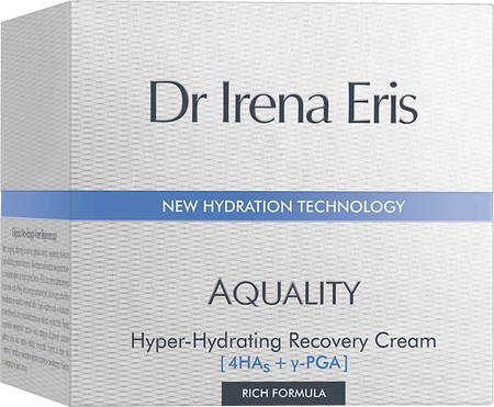 DR IRENA ERIS Aquality krem do twarzy głęboko nawilżający Bogaty regenerujący 50ml