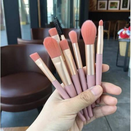 ECARLA zestaw pędzli do makijażu Morelowe PZ29MOR 8szt