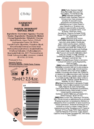 C-THRU Harmony Bliss deo natural spray atomizer 75ml