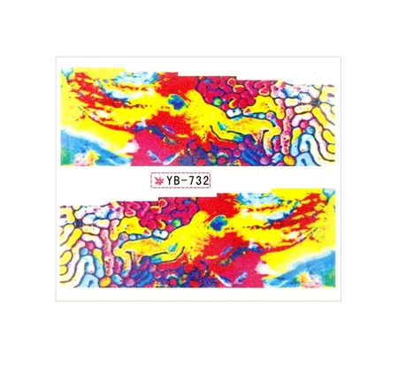 ALLEPAZNOKCIE Naklejki wodne do paznokci LOSOWO