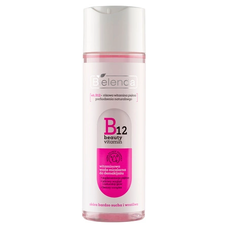 BIELENDA B12 Beauty Vitamin woda micelarna witaminowa do demakijażu 200ml
