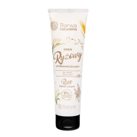 BARWA krem do rąk ultranawilżający Ryż 100ml 