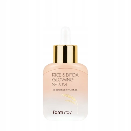 FARMSTAY Rice & Bifida serum do twarzy rozświetlające 35ml