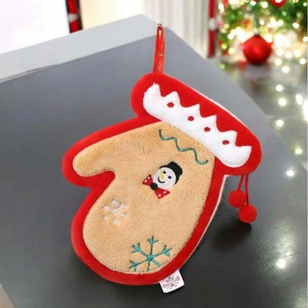 ECARLA ręcznik świąteczny w opakowaniu 25x20cm RĘKAWICZKA REC58WZ2