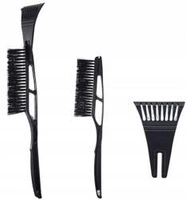 ECARLA skrobaczka do szyb z miotłą SKROB03