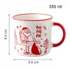ECARLA kubek świąteczny z uchem MIKOŁAJ 350ml KB14