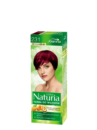 JOANNA Naturia Color farba do włosów 231 Czerwona Porzeczka