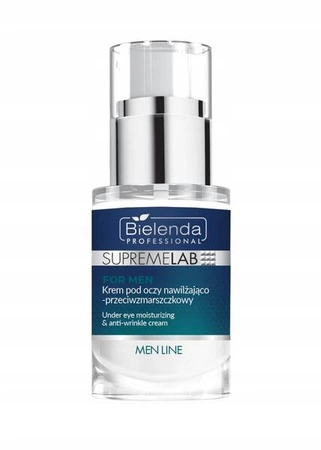 BIELENDA PROFESSIONAL Supremelab Men Line krem pod oczy nawilżająco przeciwzmarszczkowy 15ml