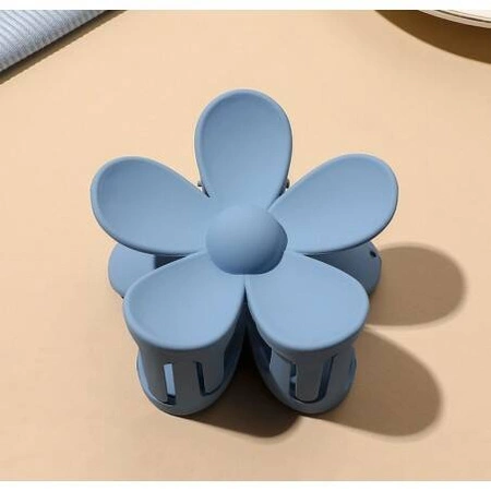 ECARLA spinka-klamra do włosów Kwiat pastel Ciemna Niebieska SP152CN