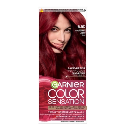 GARNIER Color Sensation krem krem do włosów 6.60 Intensywny Rubin