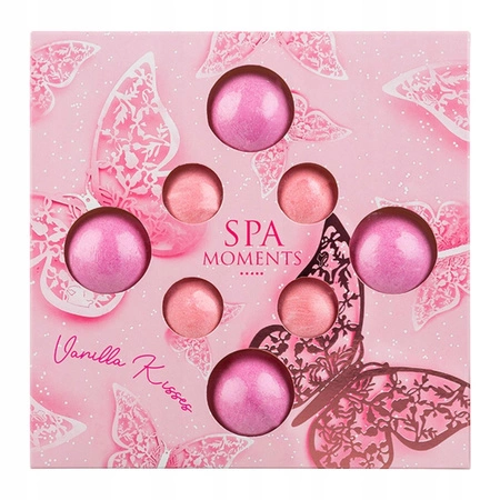 ESTETICA Spa Moments zestaw kul do kąpieli 4x30g, 4x20g Vanilla Kisses