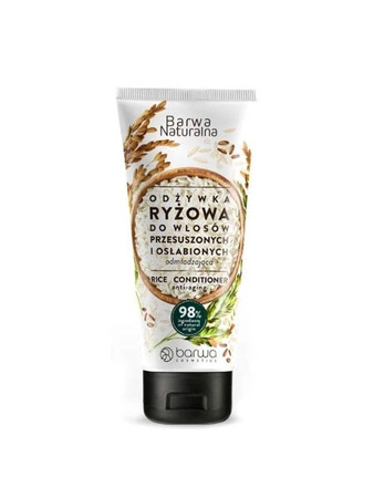 BARWA Naturalna odżywka do włosów Ryżowa 200ml