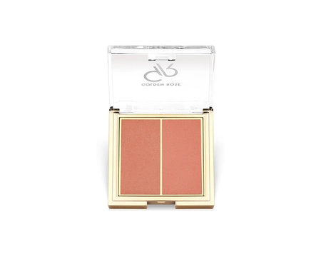 GOLDEN ROSE Iconic Blush Duo róż 04 Soft Pink 2x3g