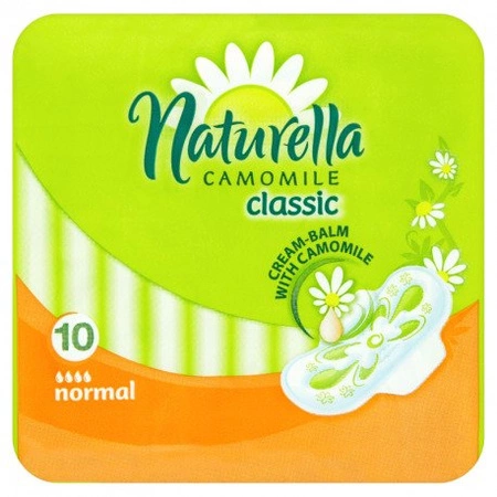 NATURELLA Camomile classic podpaski normal skrz. 10szt