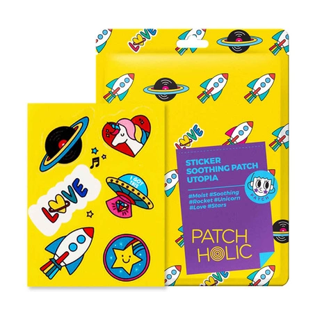 PATCH HOLIC Sticker Soothing Patch płatki do twarzy łagodzące Utopia 12g