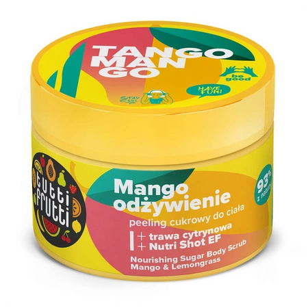 FARMONA Tutti Frutti cukrowy peeling Tango Mango 300g TERMIN 11-2025