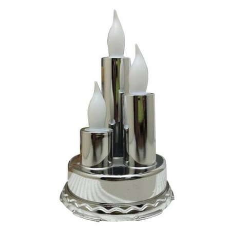 ECARLA świecznik wkład LED na baterię, Migający knot Ciepły LAMP41S 300ml