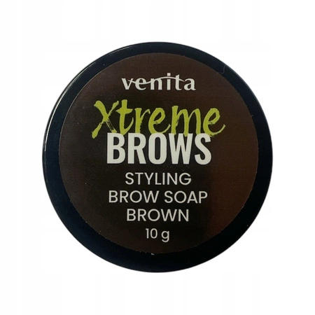 VENITA Xtreme Brows mydełko do stylizacji brwi Brązowe 10g