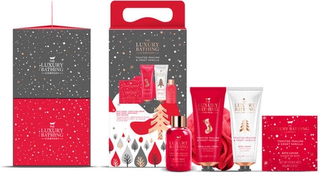 THE LUXURY BATHING Toasted Praline & Sweet Vanilla zestaw prezentowy Ultimate Stacking Treats