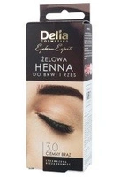 DELIA Henna żelowa do brwi 3.0 Ciemny Brąz 2x15ml