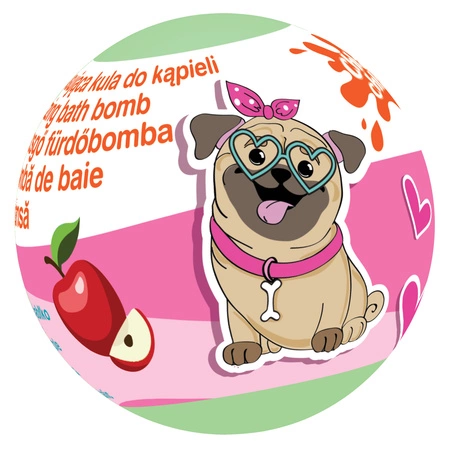 ESTETICA Chlapu Chlap Bubble Bath bąbelkowa kula do kąpieli 50g