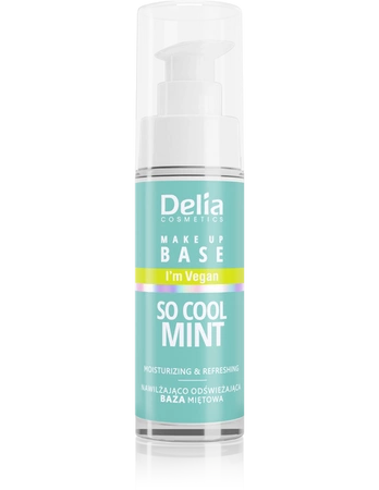 DELIA I'm Vegan baza nawilżająca Cool Mint 30ml