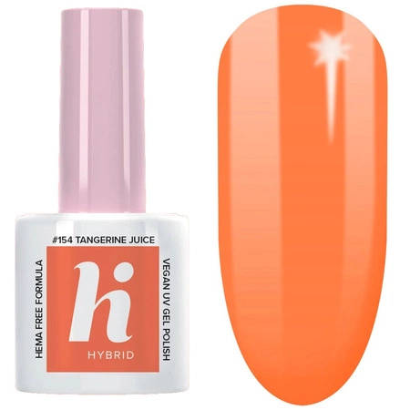 HI HYBRID Palm Springs lakier hybrydowy Hema Free 154 Tangarine Juice 5ml
