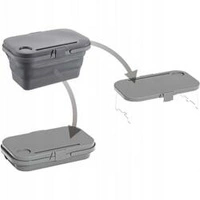 ECARLA kosz piknikowy składany Szary KP03SZ