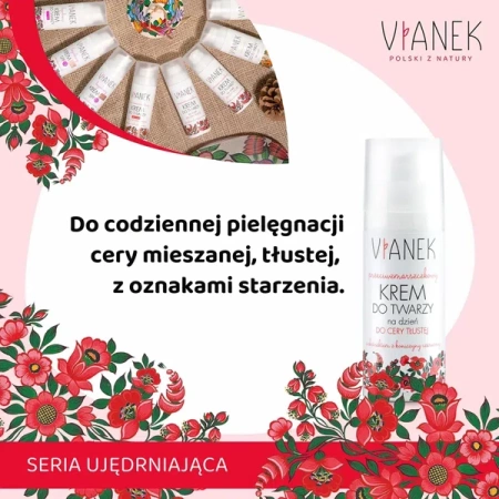 SYLVECO Vianek Przeciwzmarszczkowa krem do twarzy do cery tłustej 50ml