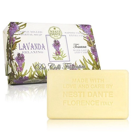 NESTI DANTE Dei Colli Fiorentini mydło w kostce Lawenda 250g