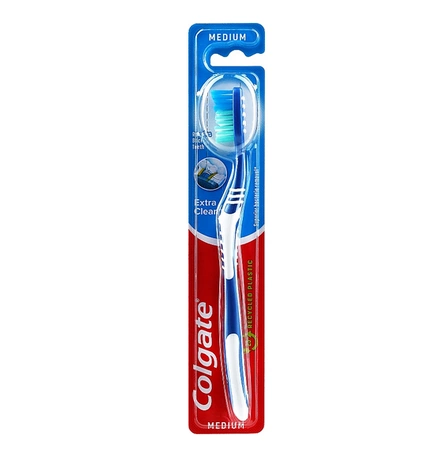 COLGATE Extra Clean szczoteczka do zębów Średnia 1szt