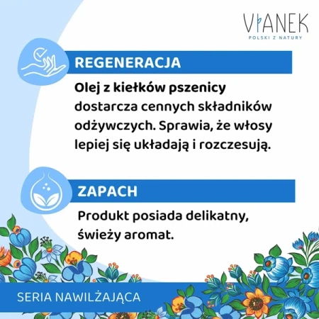 SYLVECO Vianek Nawilżająca szampon do włosów suchych i normalnych 300ml