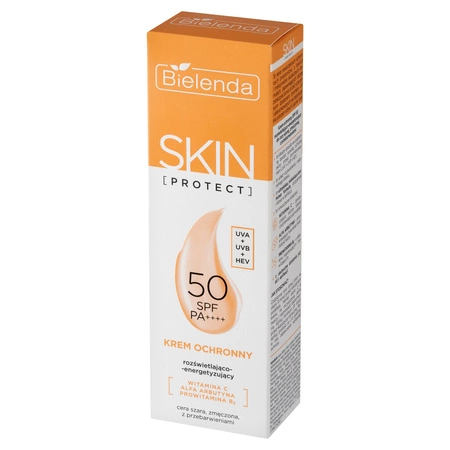 BIELENDA Skin Protect krem do twarzy ochronny energetyzujący SPF 50 40ml