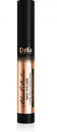 DELIA BlackBalm tusz do rzęs pogrubiający Black 14ml