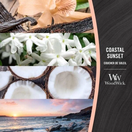 WOODWICK Core Hearthwick świeca w słoiku elipsa COASTAL SUNSET 453g