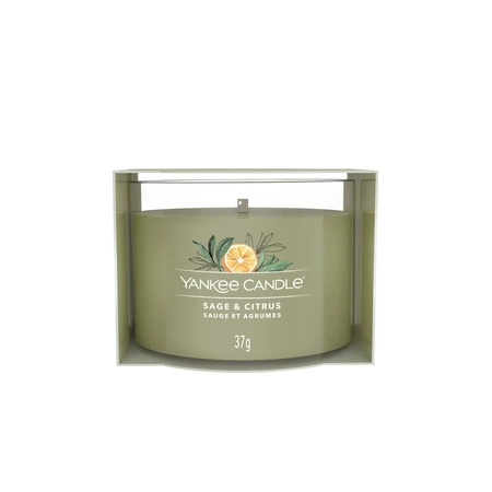 YANKEE CANDLE Signature Mini świeca w słoiku SAGE & CITRUS 37g