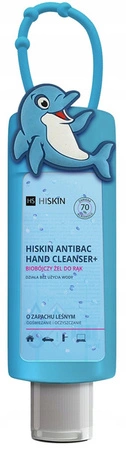 HISKIN Antibac Hand Cleanser biobójczy żel do rąk Travel Size Delfin 75ml 