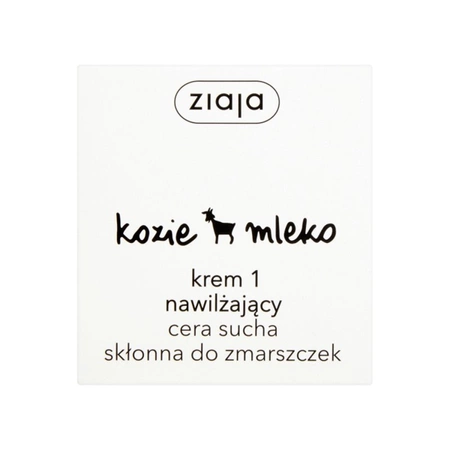 ZIAJA Kozie Mleko krem 1 nawilżający 50ml