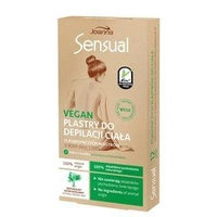 JOANNA Sensual Vegan plastry do depilacji ciała 12szt