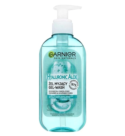 GARNIER Hyaluronic Aloe Gel żel oczyszczający 200ml